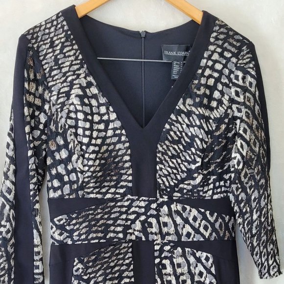 NWT Frank Lyman black dress - Picture 1 of 5